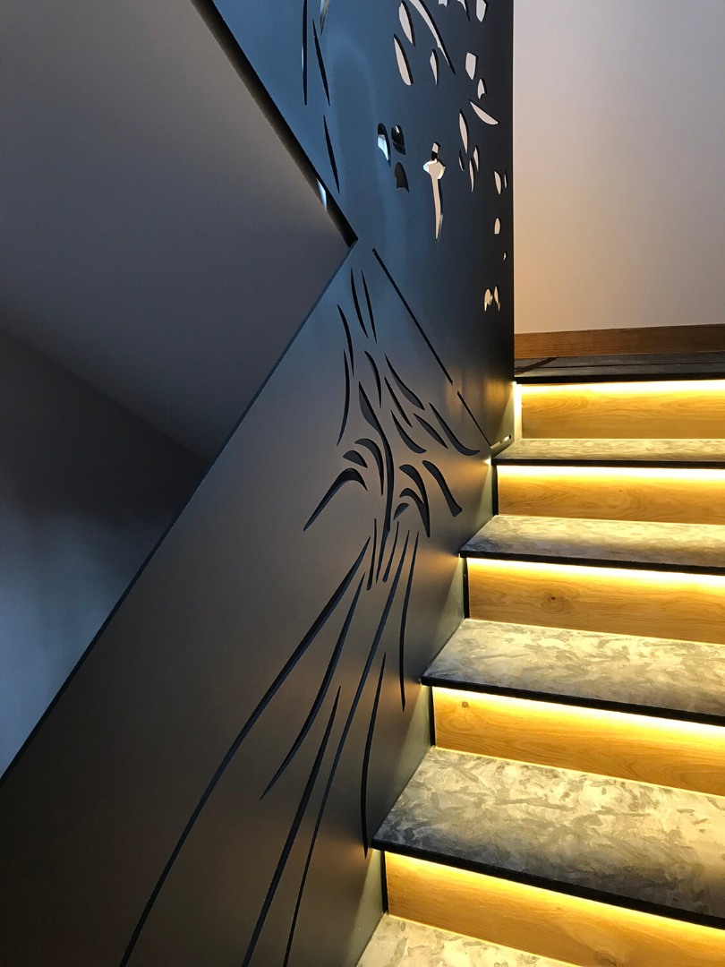 Balustrada Laser Cut - Lucrare 06